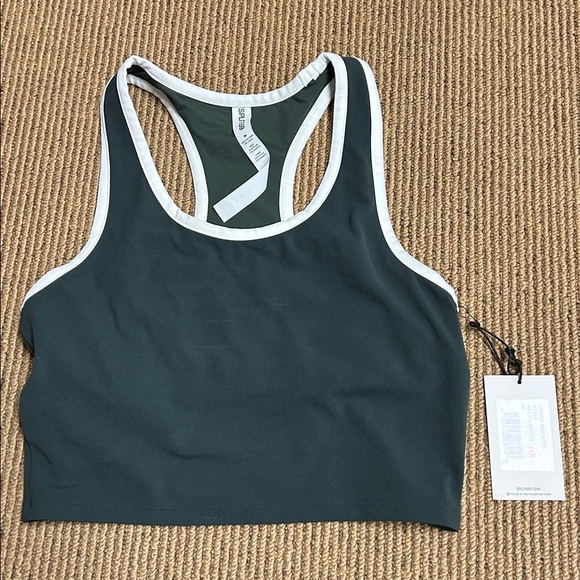 Splits59 amber bralette military/white